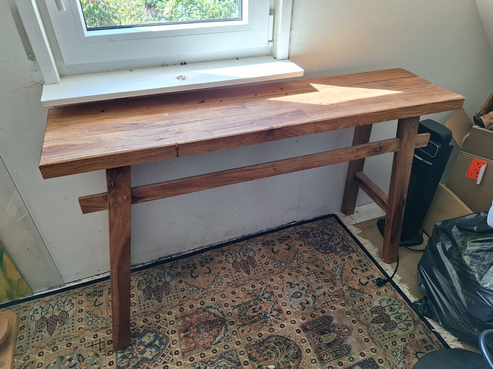 Sidetable recycle ubud Xenos hout, Ophalen, 100 tot 150 cm, Landelijk, Zo goed als nieuw