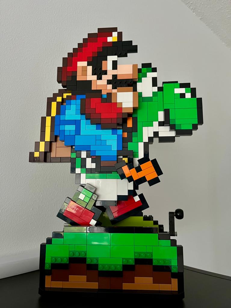 Lego Mario & Yoshi, Ophalen of Verzenden, Gebruikt