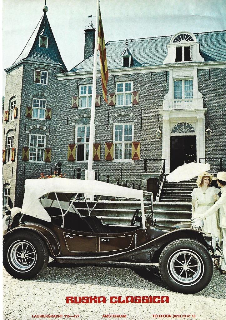 Ruska Classica bij landhuis brochure, Ophalen of Verzenden, Zo goed als nieuw, Overige merken