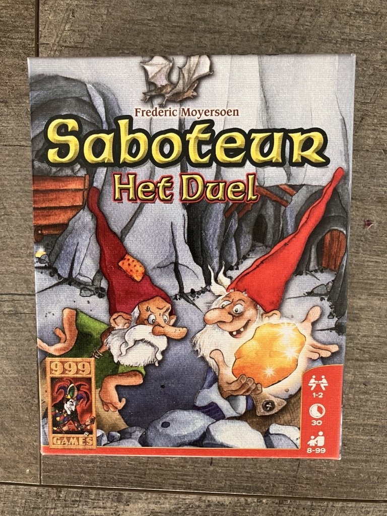 Saboteur: Het duel Kaartspel (NIEUW), Een of twee spelers, Ophalen of Verzenden, Nieuw