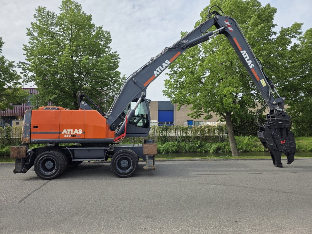 atlas mh 250, Kraan