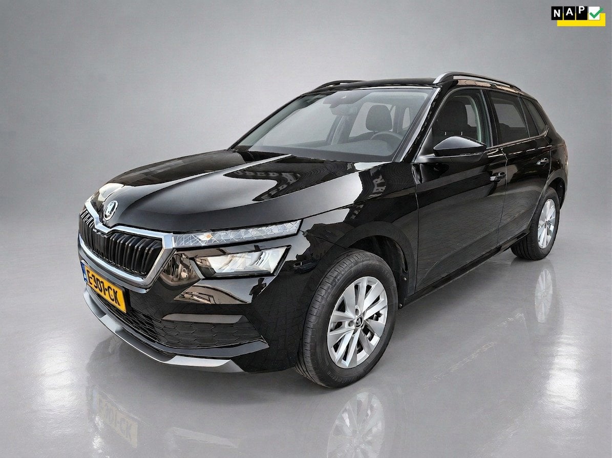 Skoda Kamiq 1.0 TSI Ambition, Auto's, Dealer onderhouden, Stof, Gebruikt, LED verlichting