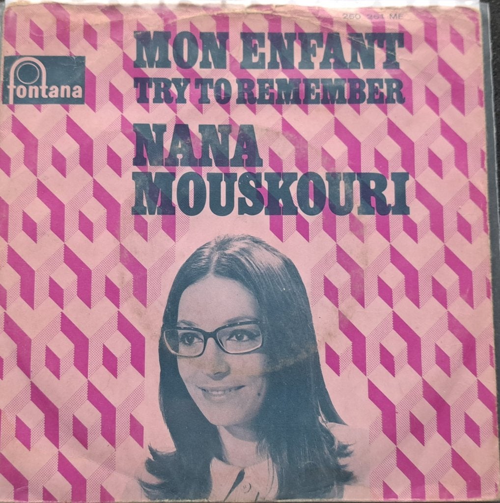 Nana Mouskouri - Mon enfant, Ophalen of Verzenden, Gebruikt, Pop