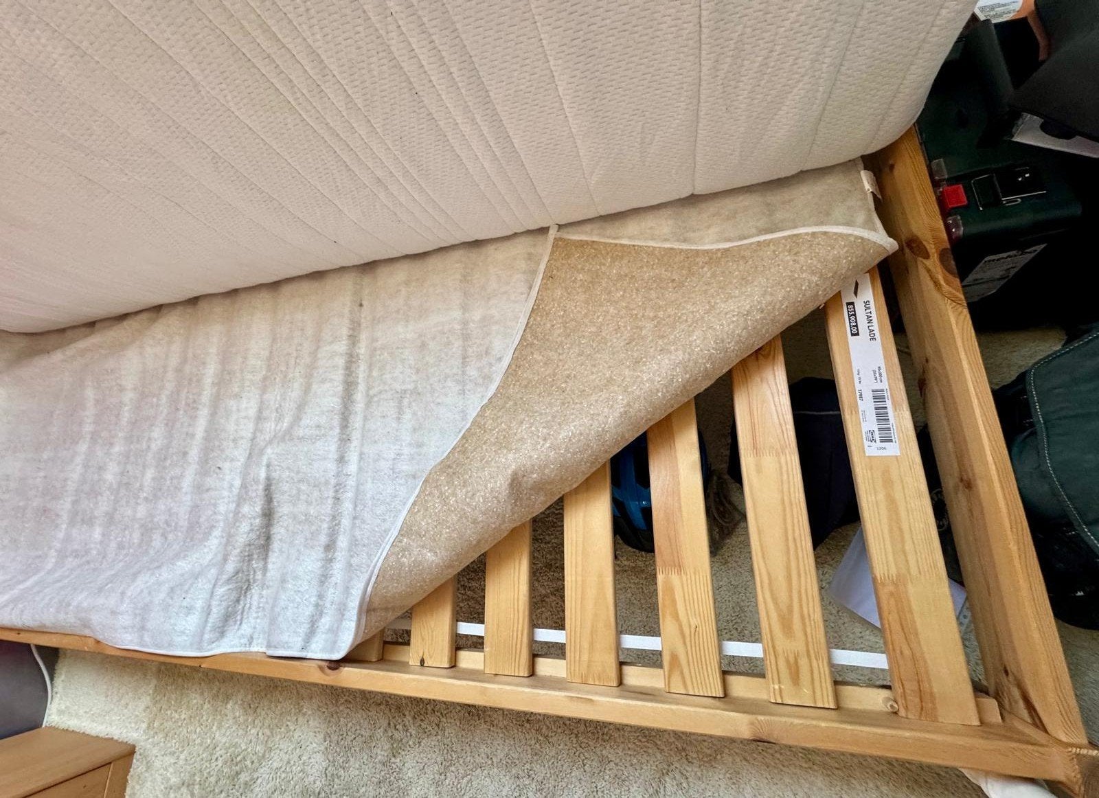 1 persoonsbed super matras 20 cm dik, Huis en Inrichting, Ophalen, Eenpersoons, 200 cm, 90 cm