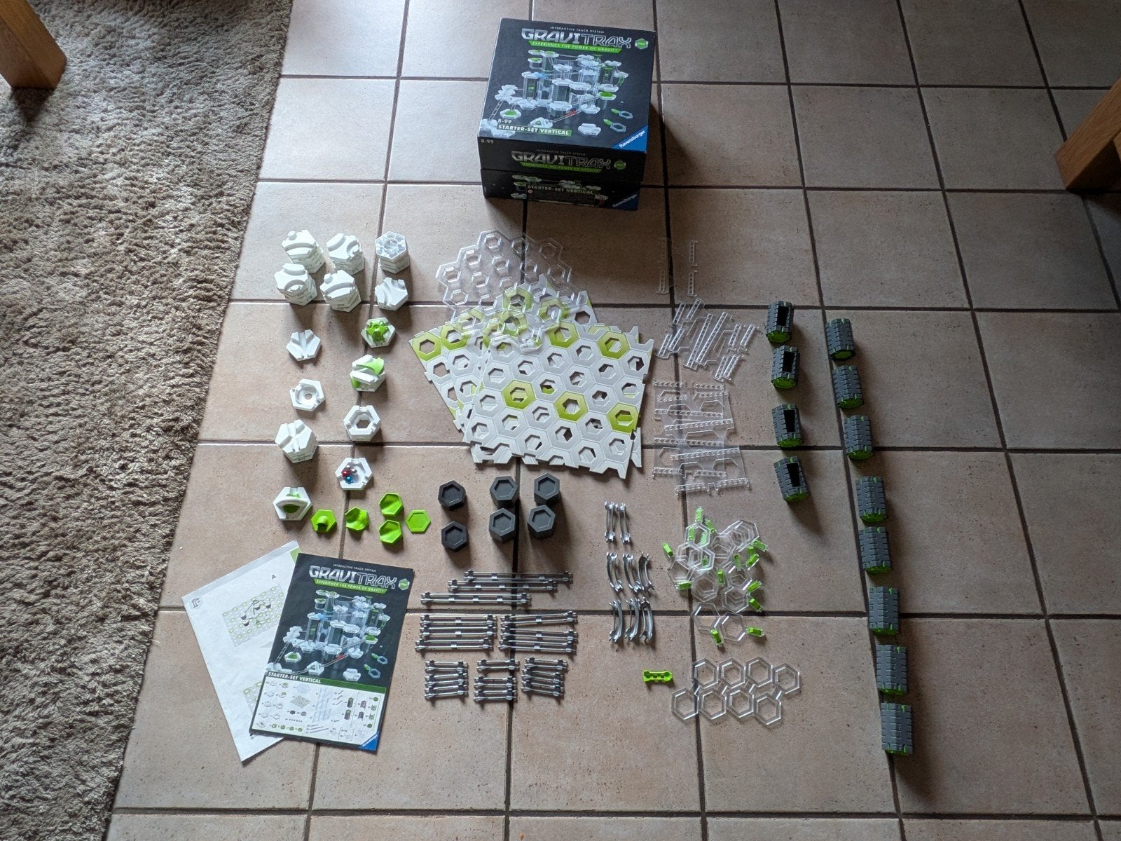GraviTrax Pro Starter-Set Vertical knikkerbaan, Ophalen of Verzenden, Zo goed als nieuw, Overige merken