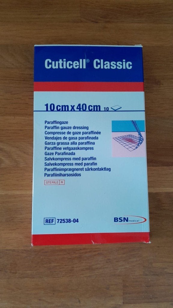 Complete wondzorg set: Cuticell Zalfgaas + Cutisoft kompres, Ophalen of Verzenden, Nieuw