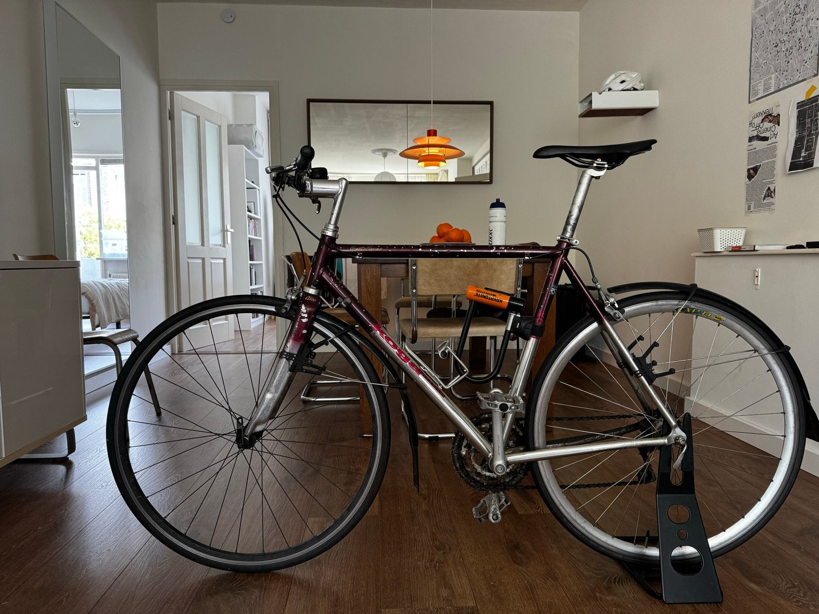 Koga fiets - Vintage look, ideaal voor stadsgebruik, Ophalen, Gebruikt, Velgrem, 57 tot 61 cm
