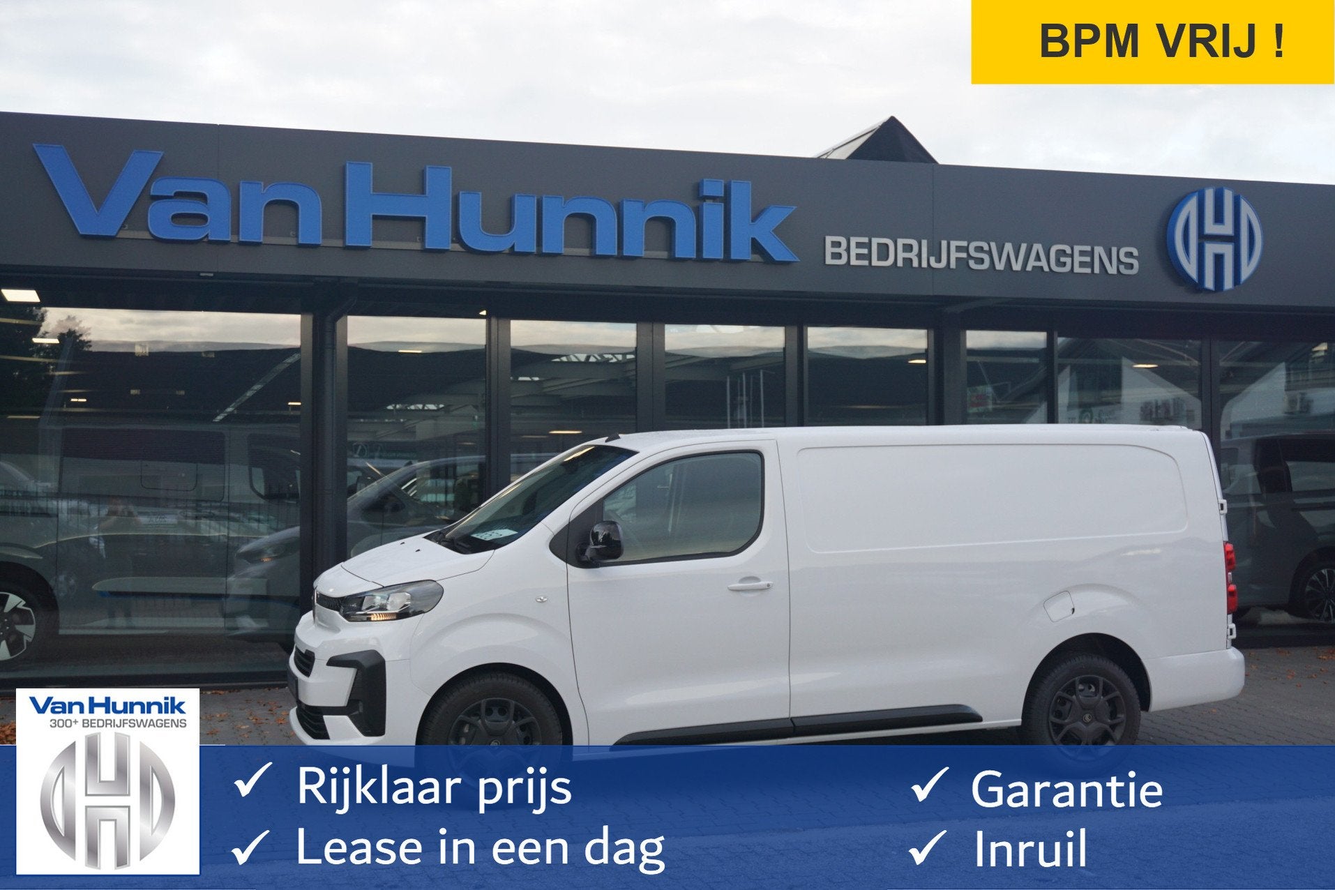 Citroën Jumpy 2.0D 180PK Automaat L3H1 BPM VRIJ! Navi, Cam, Gebruikt, 4 cilinders, Citroën, 179 pk