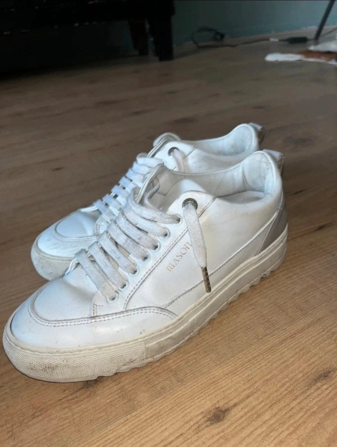 Masons schoenen, Wit, Ophalen of Verzenden, Sneakers of Gympen, Gedragen