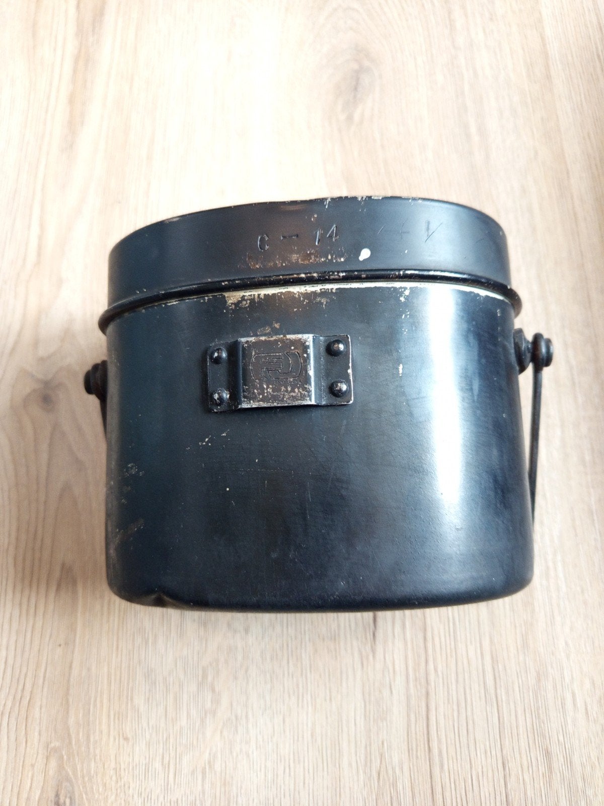 Vintage militaire gamelle, Ophalen of Verzenden, Overige soorten, Overige gebieden, Overige typen