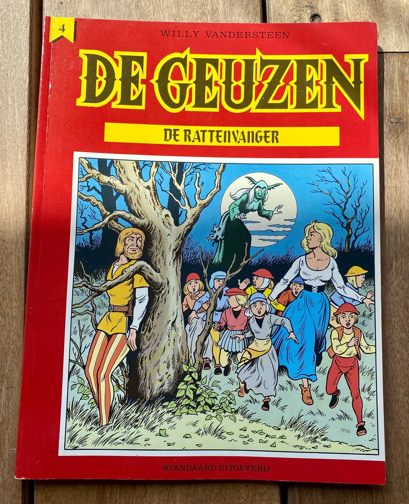 De Geuzen: De Rattenvanger (Willy Vandersteen), Eén stripboek, Ophalen of Verzenden, Gelezen