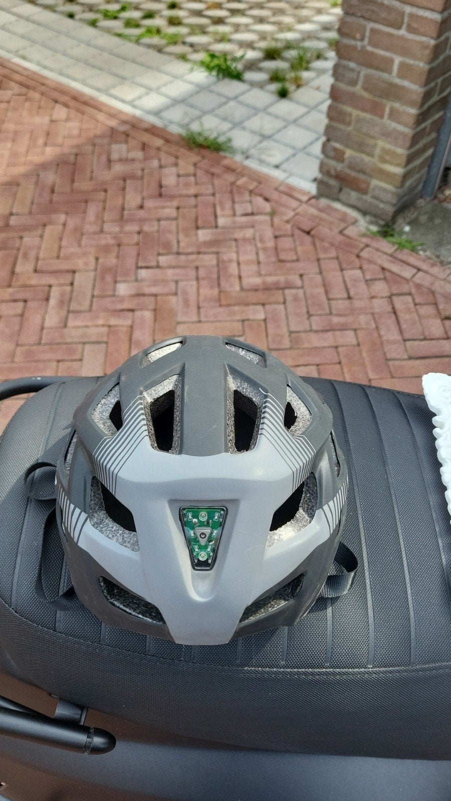 fietshelm met verlichting, Ophalen, Heer of Dame