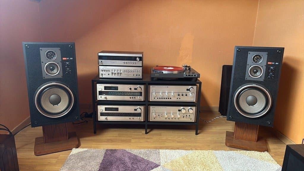 Vintage Sony collective uit 70's, Ophalen, Gebruikt, Sony