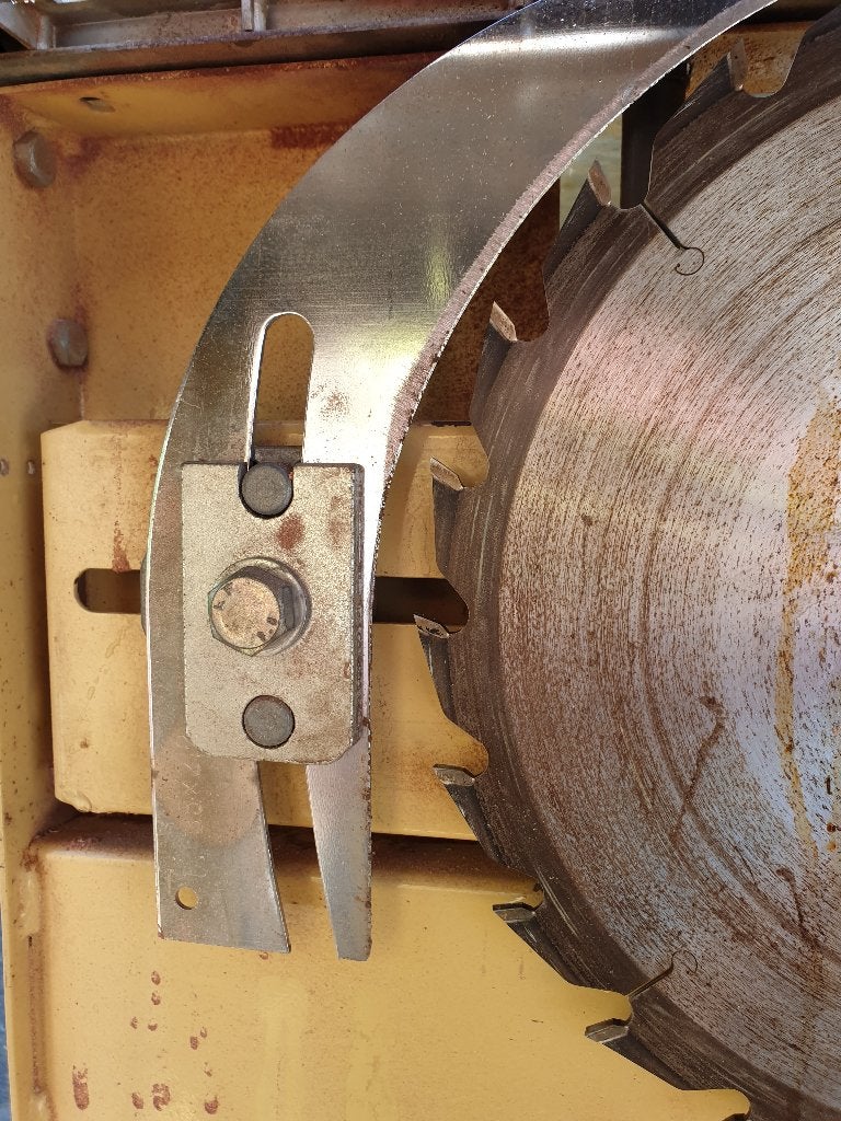Spouwmes v zaagmachine Scheppach Metabo Elektra Beckum, Ophalen of Verzenden, Zo goed als nieuw