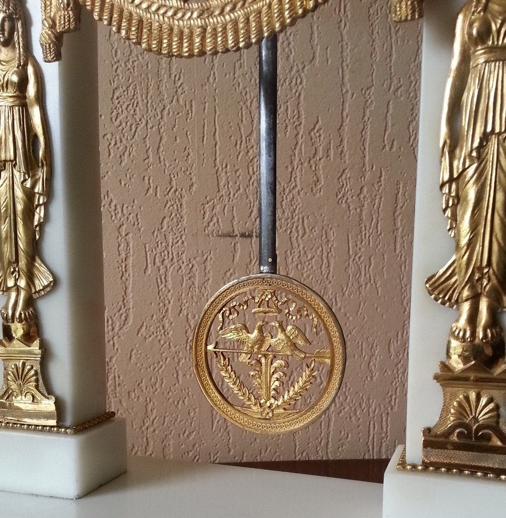 Pendule Louis XVI Kolompendule, Ophalen of Verzenden