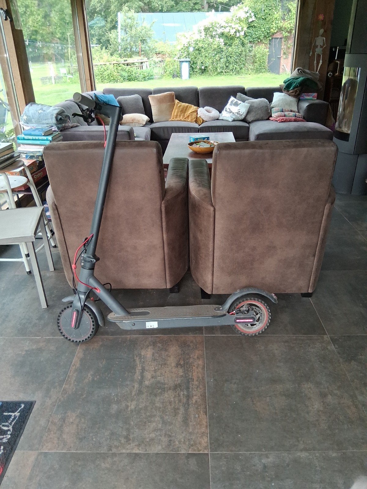 Elektrische step - remmen en stuur hebben aandacht nodig, Ophalen, Gebruikt, Elektrische step (E-scooter), Onbekend