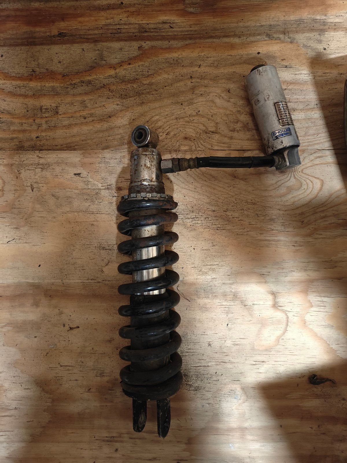Africa twin schokbreker, Ophalen, Gebruikt