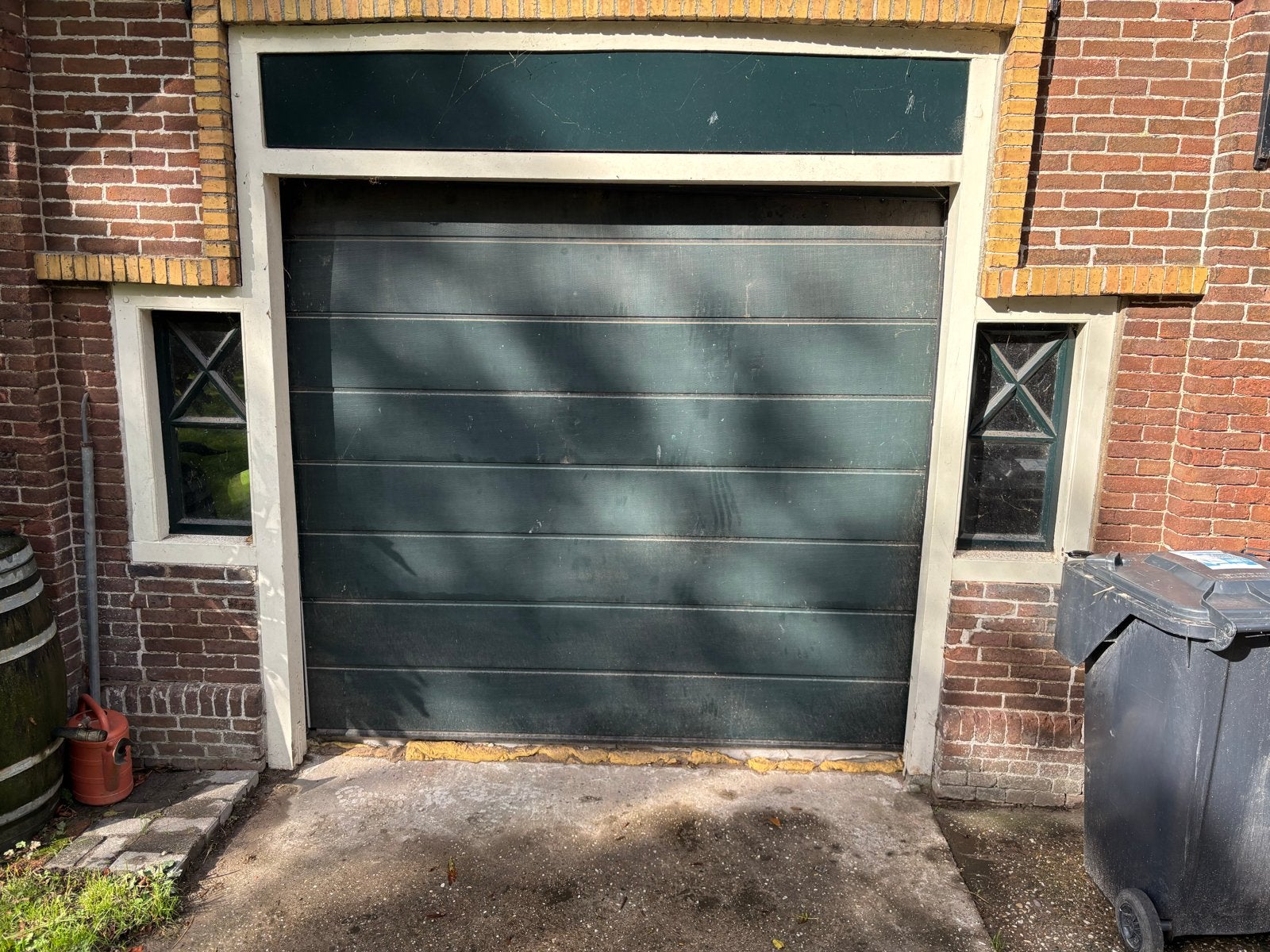 Elektrische roldeur/overheaddeur - 220x230cm, Ophalen, Gebruikt, Garagedeur, 120 cm of meer
