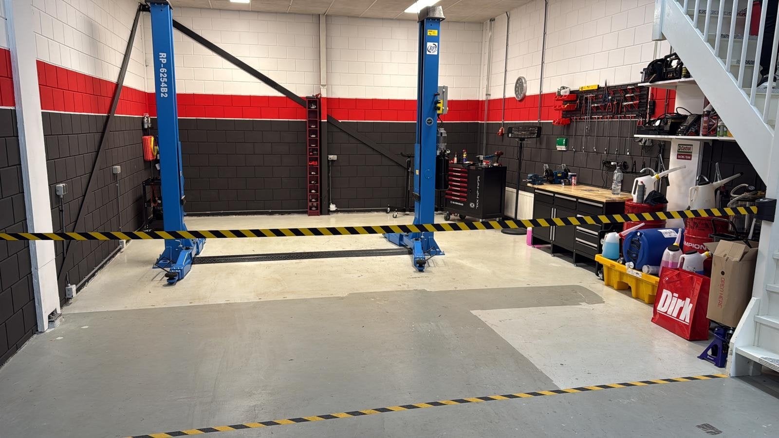 4 Ton Professionele hefbrug voor garage of werkplaats, Ophalen
