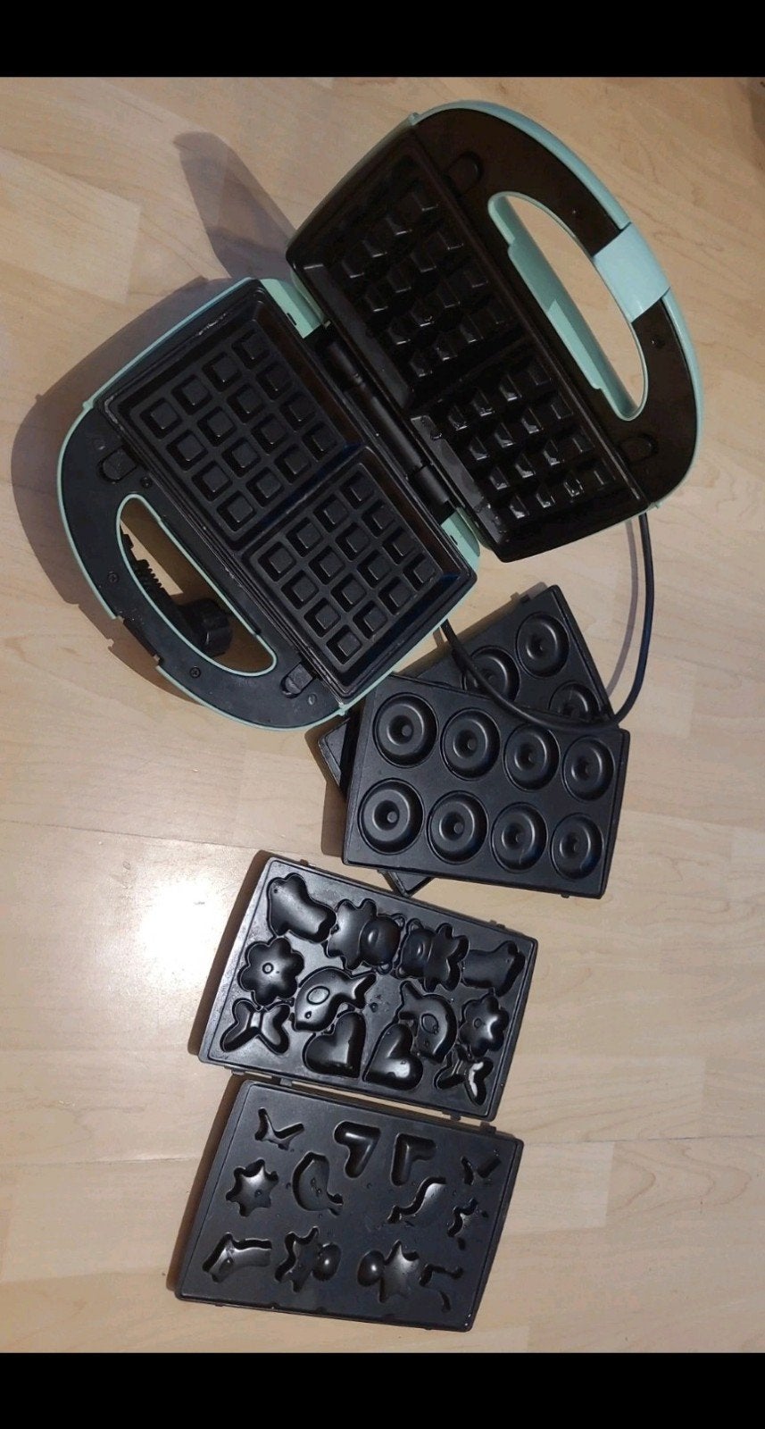wafelijzer, Ophalen