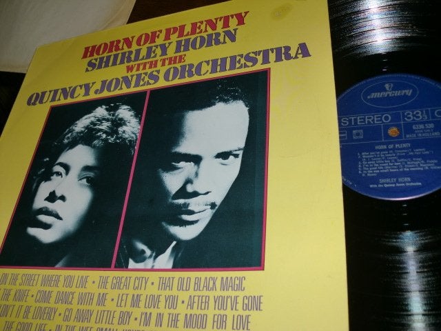 Shirley Horn/Quincy Jones Orch. Horn Of Plenty Mercury ‎ LP, LP, Gebruikt, Ophalen of Verzenden, 12 inch