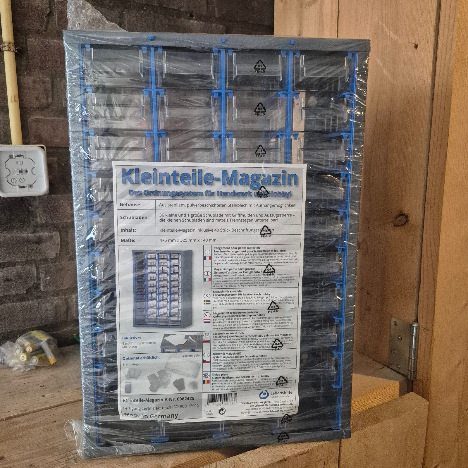 Kleinteile-Magazin met 37 laden, nieuw in verpakking, Ophalen of Verzenden, Nieuw