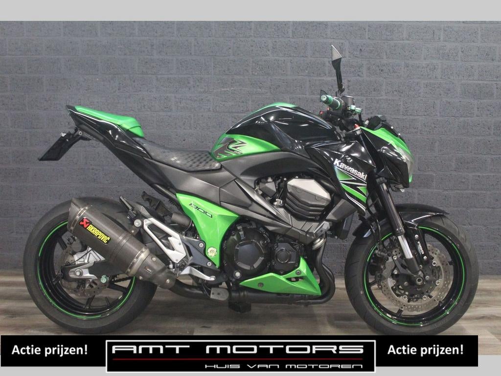 KAWASAKI Z 800 PERFORMANCE ABS (bj 2013) 28148km AKRAPOVIC, Motorrijbewijs A, Bedrijf, Onbekend, KAWASAKI