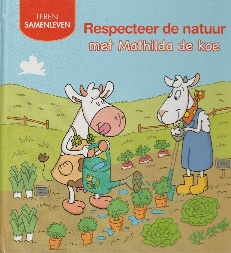Respecteer de natuur met Mathilda de koe"", Ophalen of Verzenden, Zo goed als nieuw, Adrienne Heymans, Non-fictie