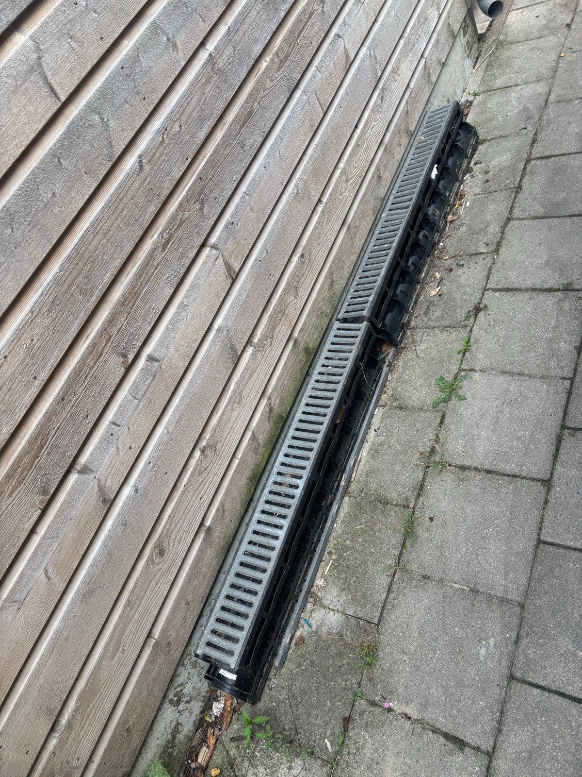 Hauraton afvoergoot met rooster - Gebruikt, Ophalen, Gebruikt, Minder dan 2 meter, 80 mm of meer