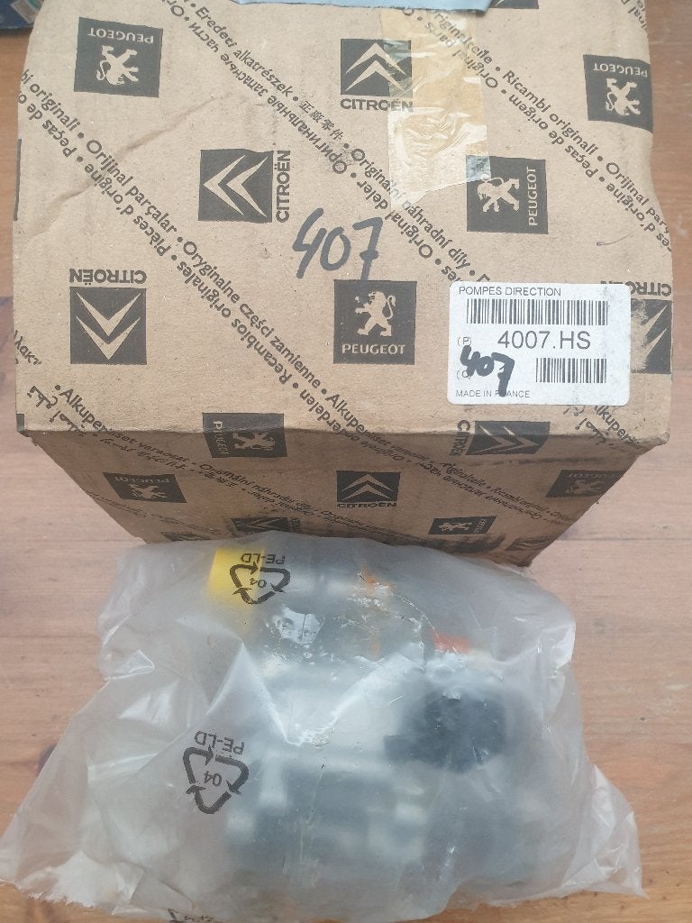 Nieuwe originele stuurbekrachtigingspomp Peugeot 407/407 SW, Auto-onderdelen, Ophalen of Verzenden, Nieuw, Peugeot
