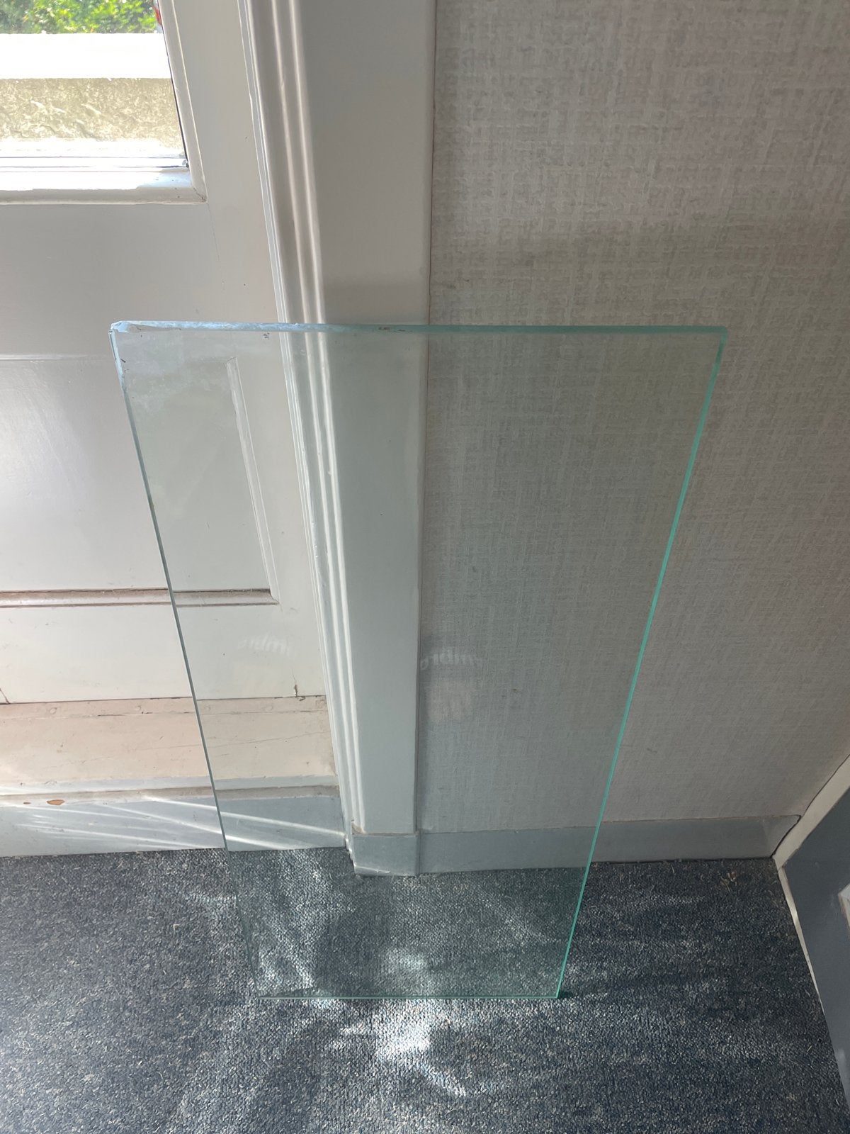 Losse glasplaat 4 stuks (33.5cmx79.5cm), Ophalen, Minder dan 80 cm, 80 tot 120 cm, Nieuw