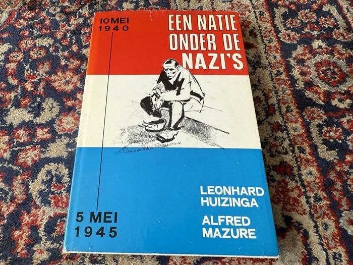 Een Natie onder de Nazi's, 10 mei 1940 - 5 mei 1945, Tweede Wereldoorlog, Ophalen of Verzenden, Zo goed als nieuw, Leonhard Huizinga, Alfred