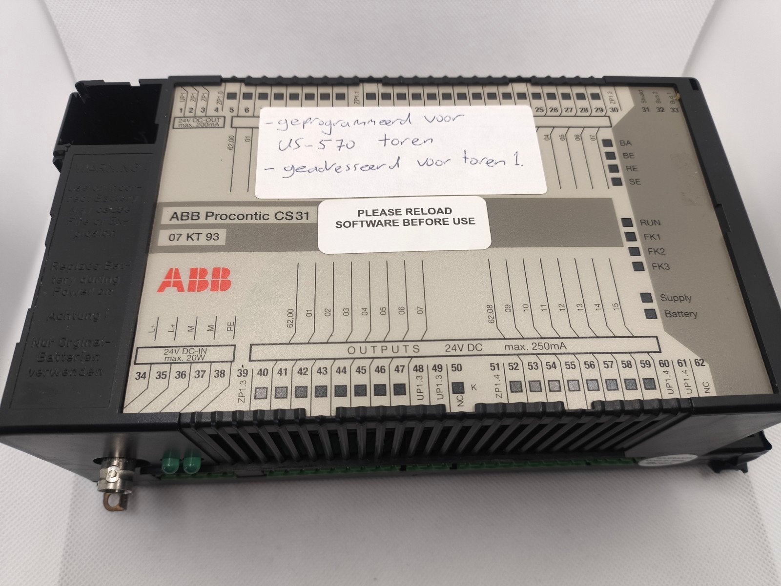 ABB protonic C531 07 KT 93 module, Ophalen of Verzenden, Nieuw