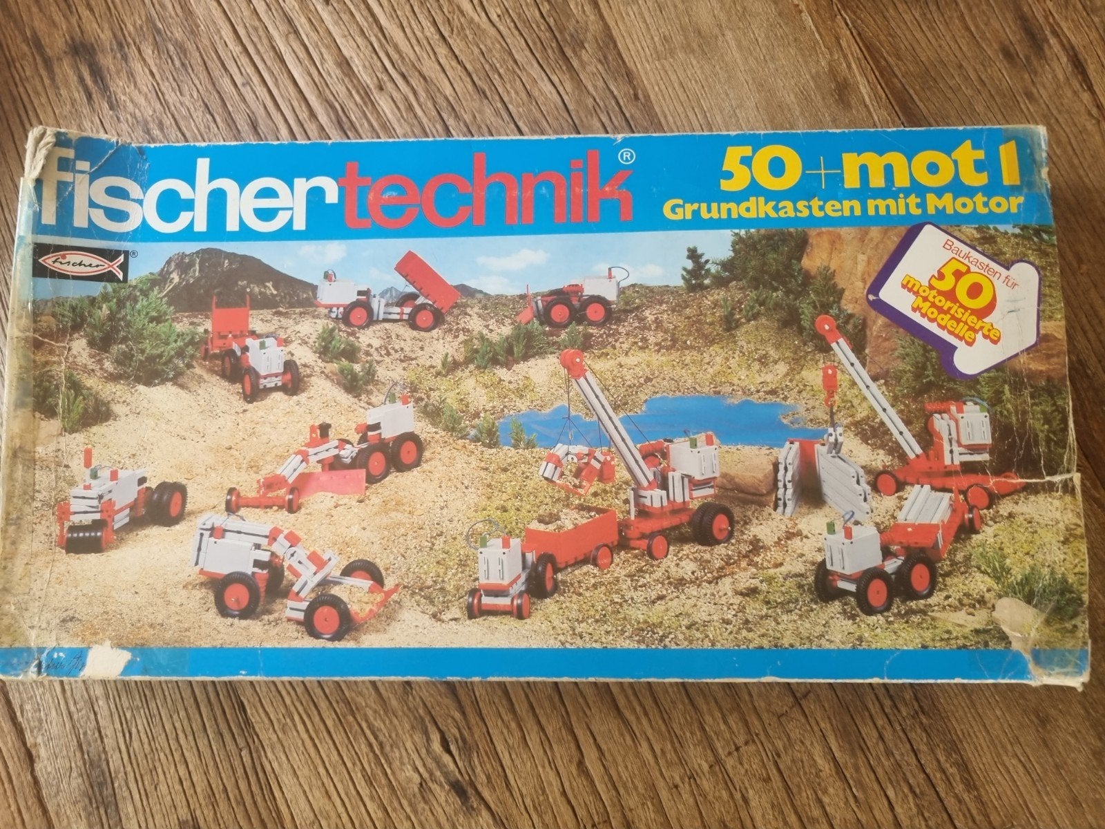 Fischer Technik Oud speelgoed., Ophalen
