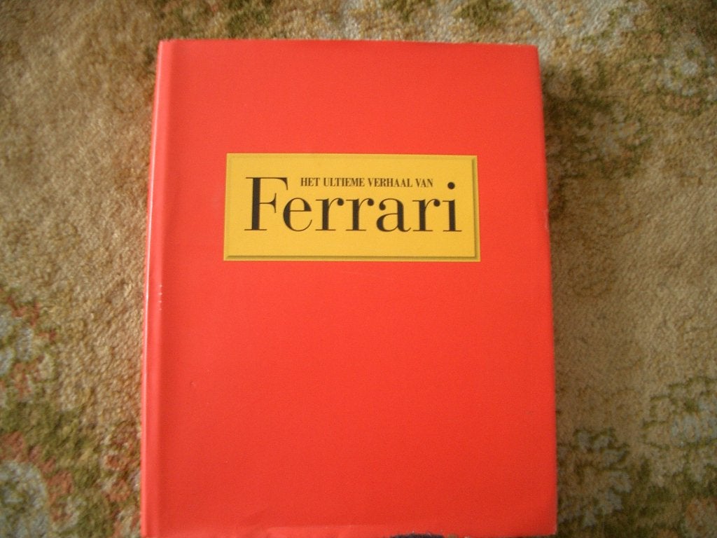 boek ferrari auto geschiedenis parragon autosport decoratie, Niet van toepassing, Ophalen of Verzenden, Zo goed als nieuw, Parragon
