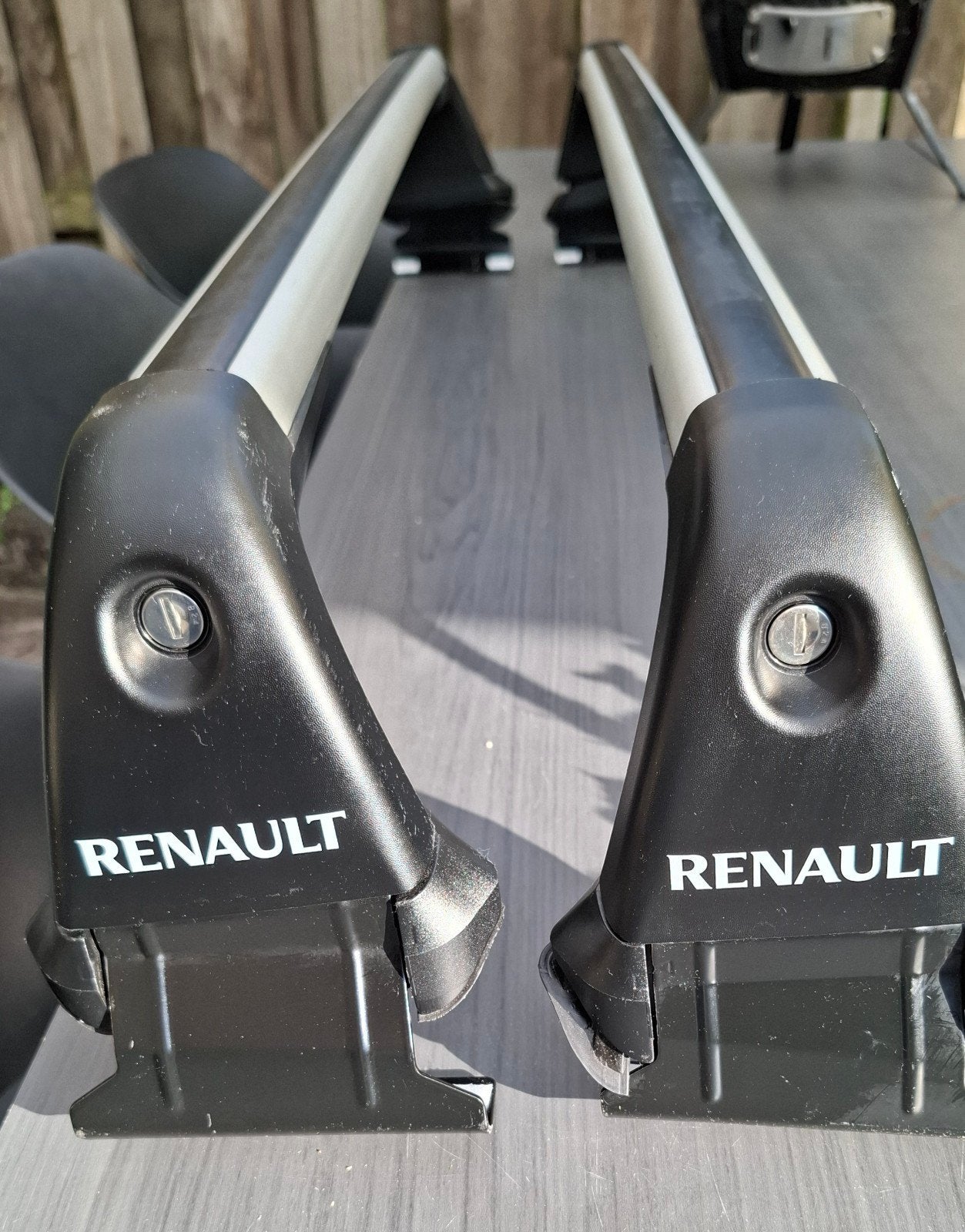 Originele set Renault Captur dakdragers, Auto diversen, Dakdragers, Ophalen, Zo goed als nieuw