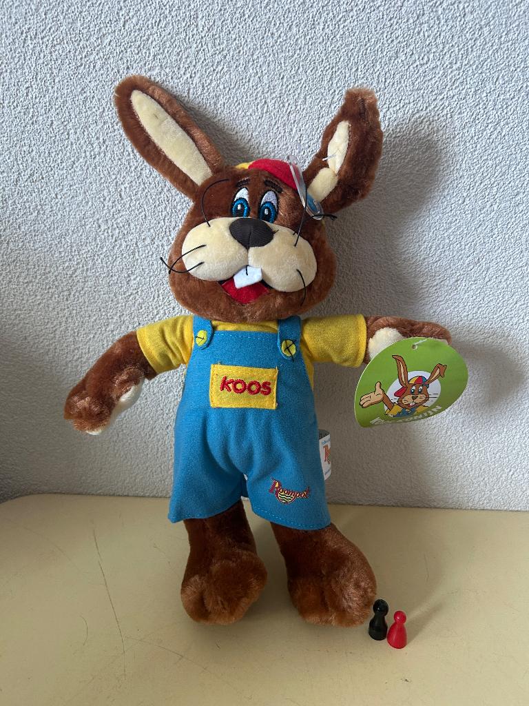 NIEUW! Koos konijn Roompot 30cm knuffel, 4 te koop, Ophalen of Verzenden, Nieuw, Konijn