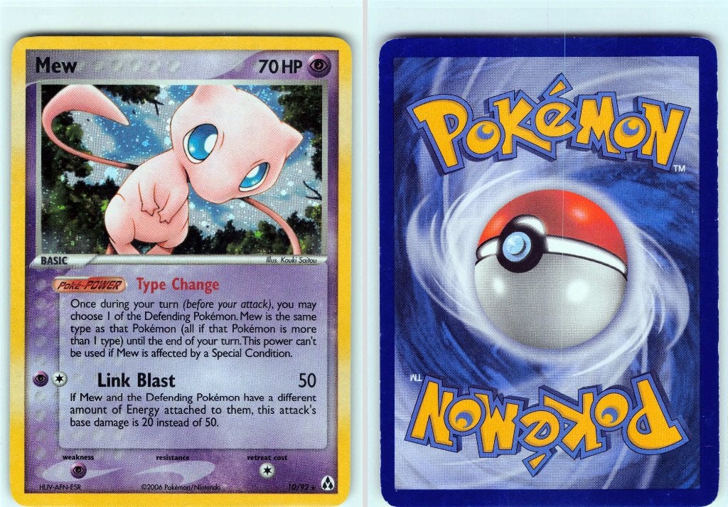 Pokémon kaart: Mew (LM 10), Ophalen of Verzenden