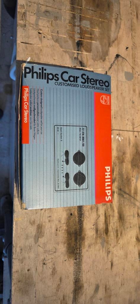 Philips Car Stereo Customised Loudspeaker Set Opel Kadett E, Auto diversen, Ophalen of Verzenden, Nieuw