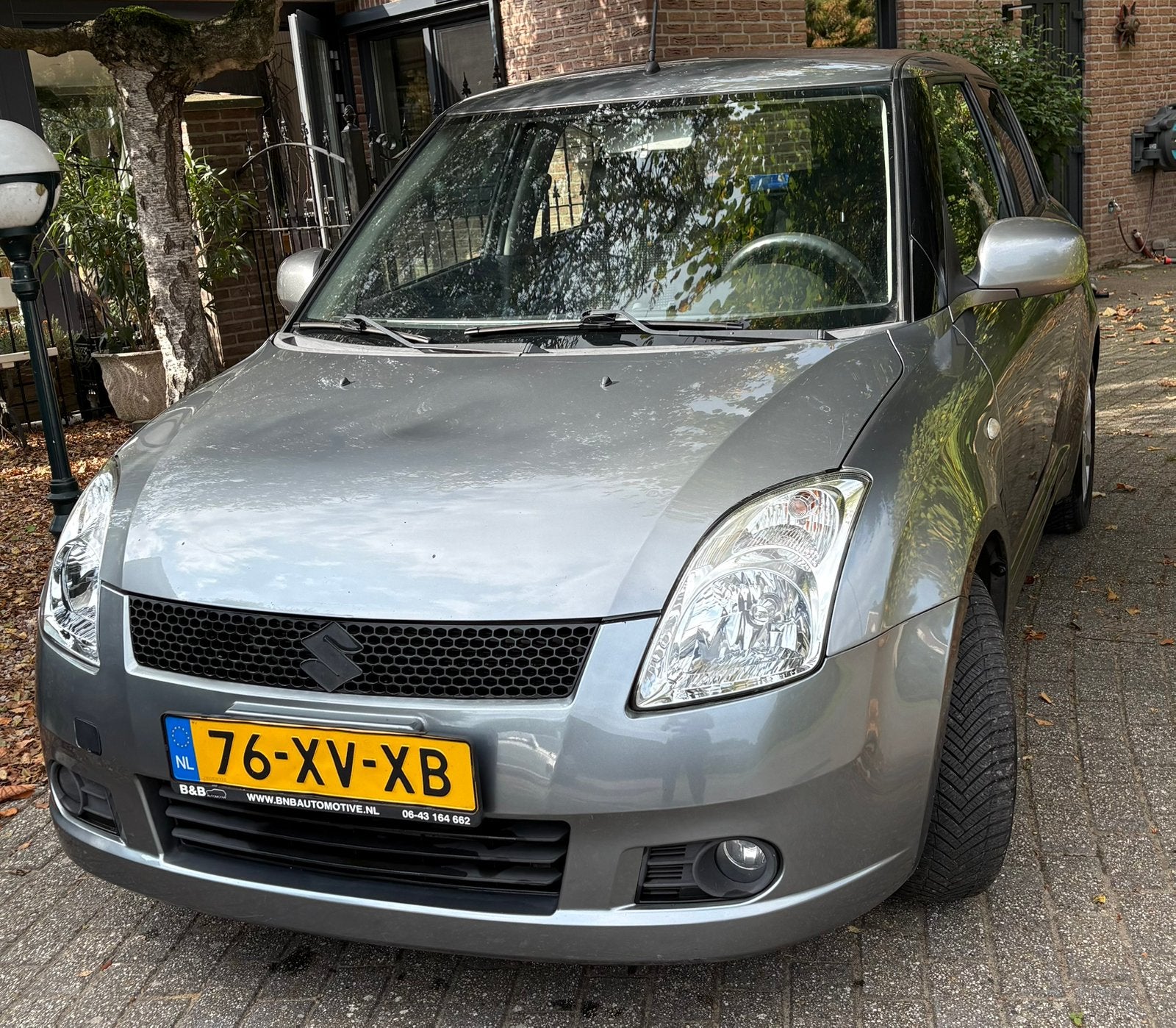 Suzuki Swift 2007 Grijs, Auto's, Voorwielaandrijving, 15 km/l, 40 €/maand, 4 cilinders