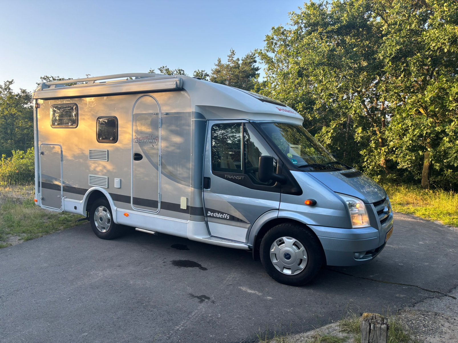 Dethleffs Summer Edition Ford Transit 2009, Caravans en Kamperen, Campers, Particulier, tot en met 4, Integraal, Dethleffs, Ford