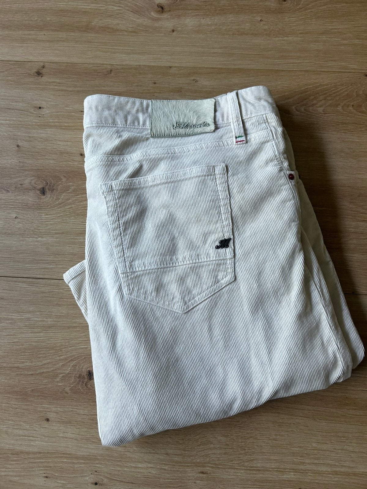 Mason’s corduroy broek, Ophalen of Verzenden, Zo goed als nieuw, Blauw