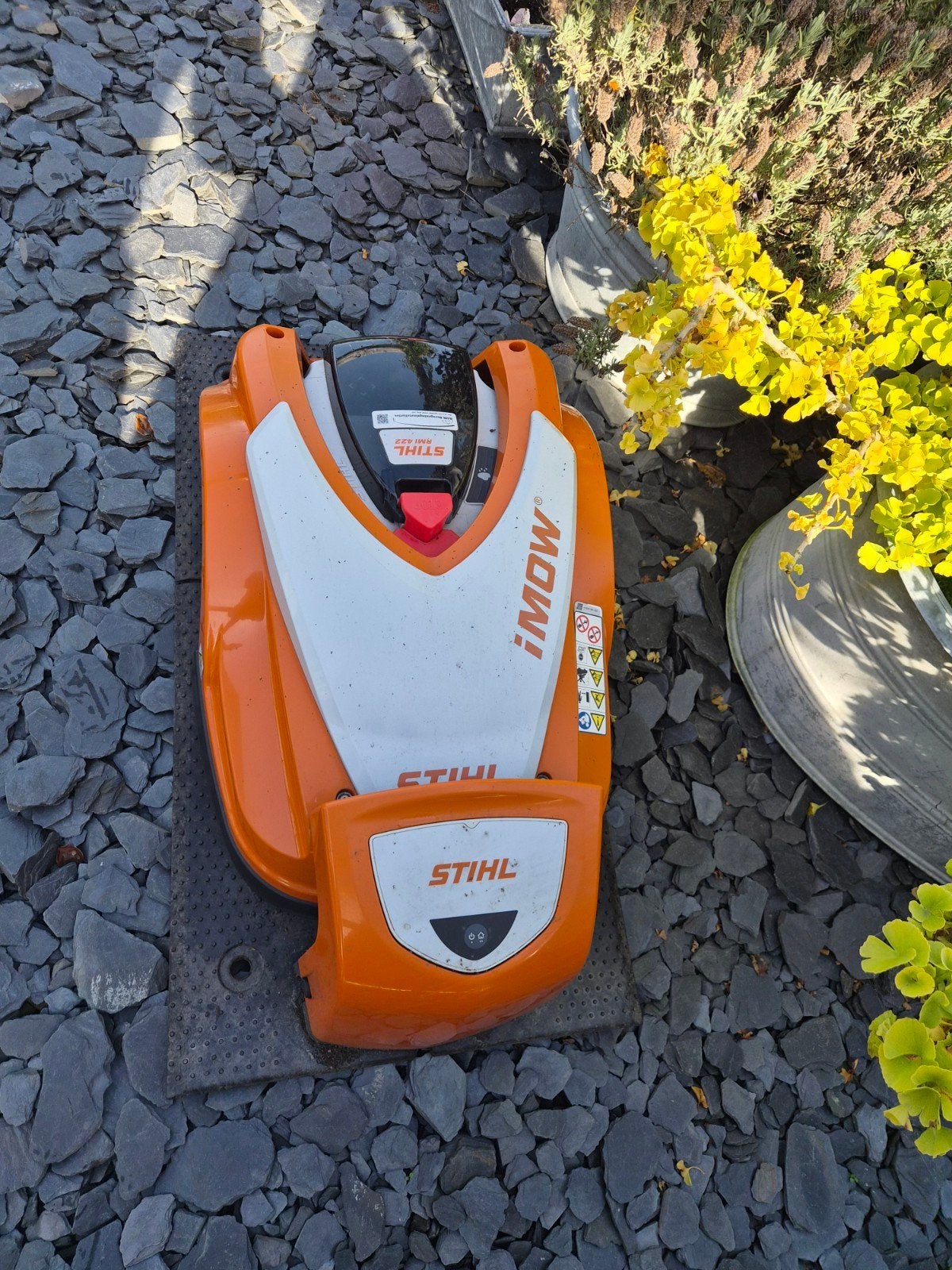 Stihl iMow RMI 422 Robotmaaier - 3 jaar oud, Tuin en Terras, Ophalen, Gebruikt, Meer dan 25 cm, Stihl