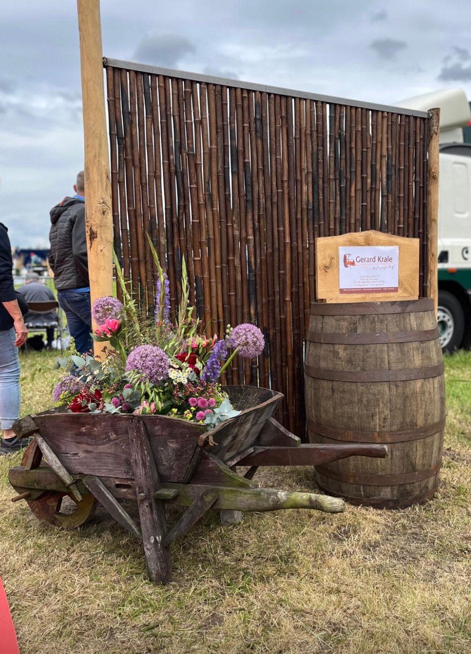Eiken houten regenton wijnvat whiskyvat dompelton statafels, Gerard Krale, Nieuw, Ophalen of Verzenden, Info@gkrale.nl