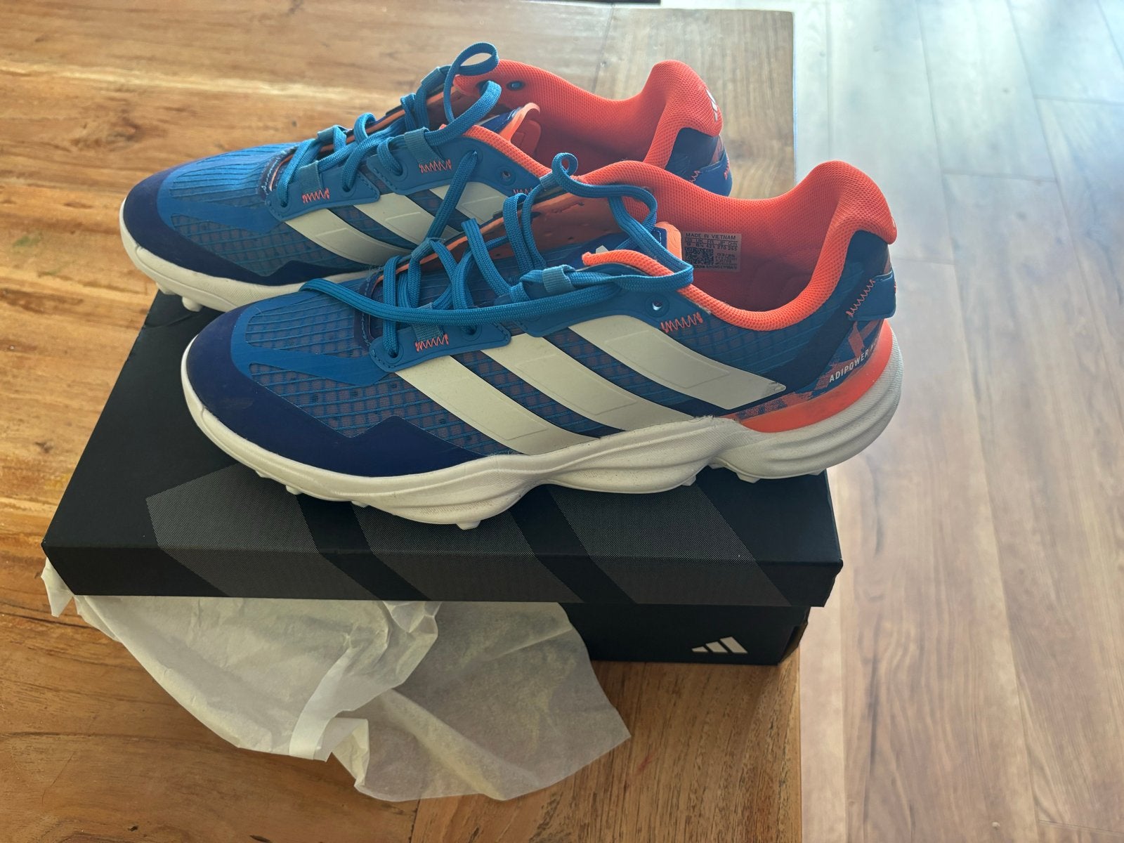 Adidas Adipower 3 Hockeyschoenen Maat 42 2/3, Ophalen of Verzenden, Nieuw