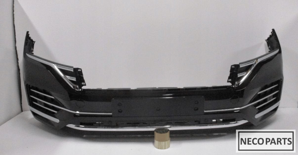 VW TOUAREG 760 6XPDC VOORBUMPER ORIGINEEL ALLES LEVERBAAR!!!, Gebruikt, Volkswagen, -, Ophalen of Verzenden