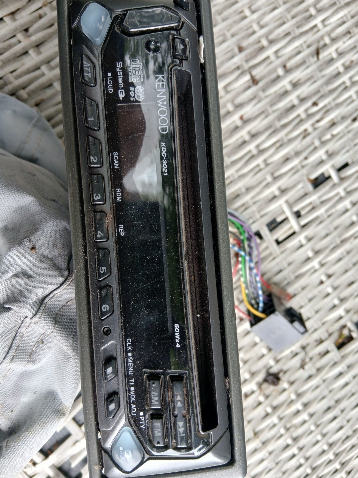 Kenwood KDC-3021 Autoradio CD-speler, Ophalen, Gebruikt