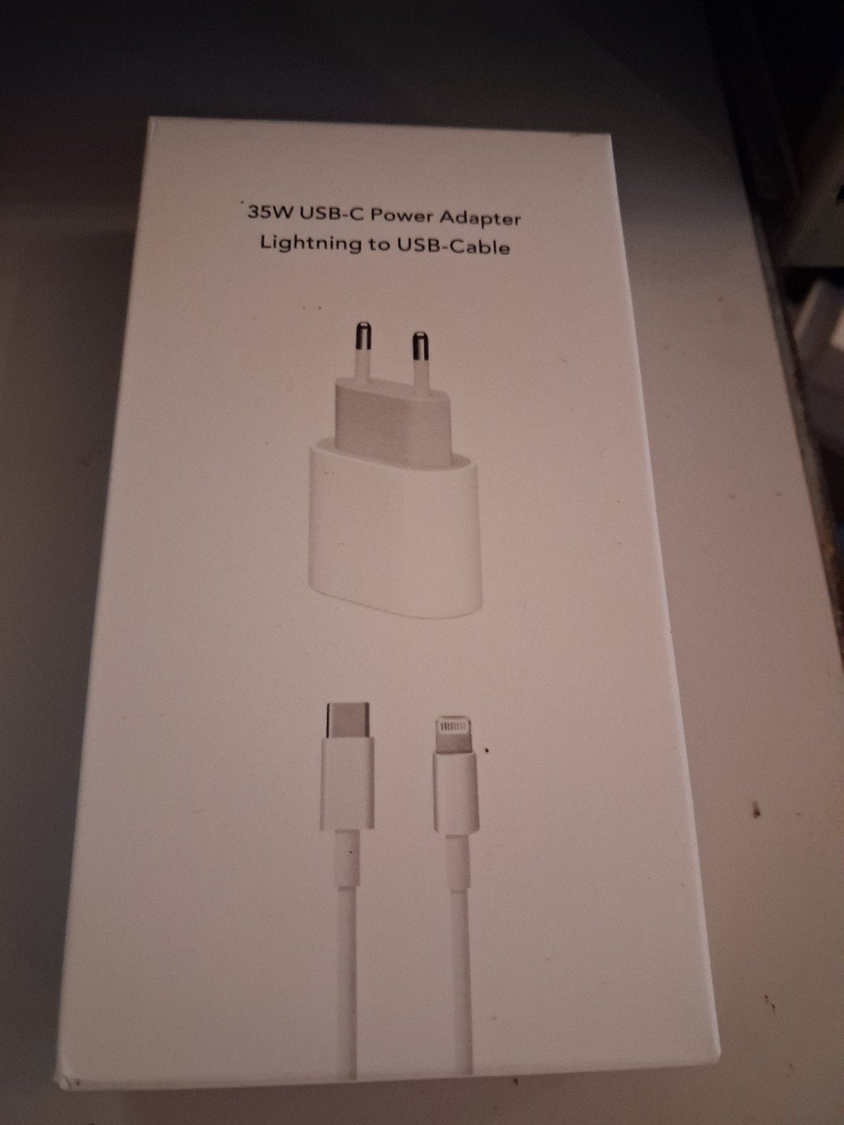 35W USB-C Power Adapter met Lightning naar USB-kabel, Nieuw, Apple, USB-C, Adapter