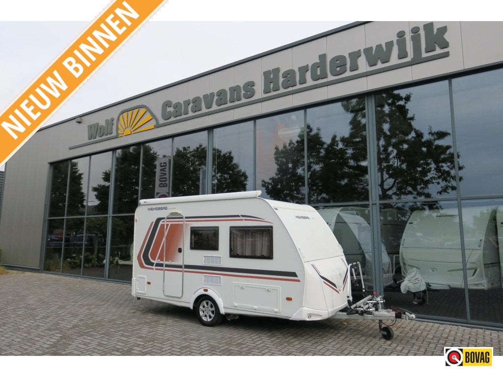 Weinsberg CaraOne Edition HOT 390 QD MOVER+CASSETTEL.+FIETSE, Overige merken, Schokbreker, Bedrijf, Treinzit