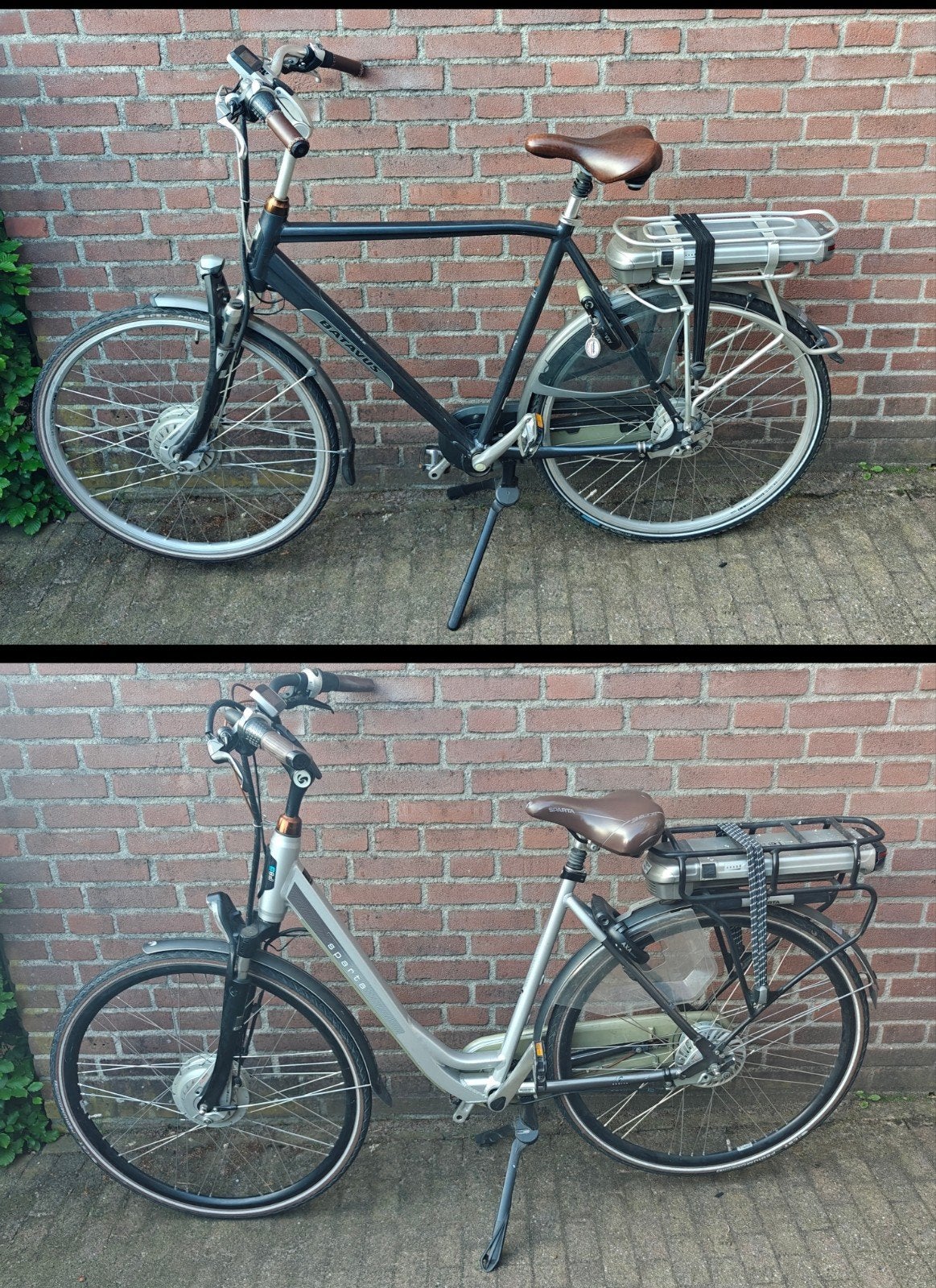 Batavus Monaco E-go maat 61 en Sparta F8e maat 53, 51 tot 55 cm, Ophalen, Gebruikt, Batavus